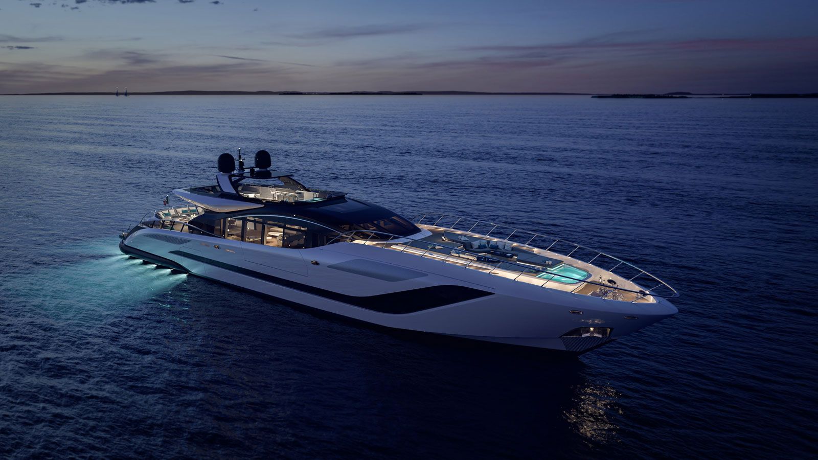 Inspired by 1930s sports cars Mangusta 165 REV yacht revealed